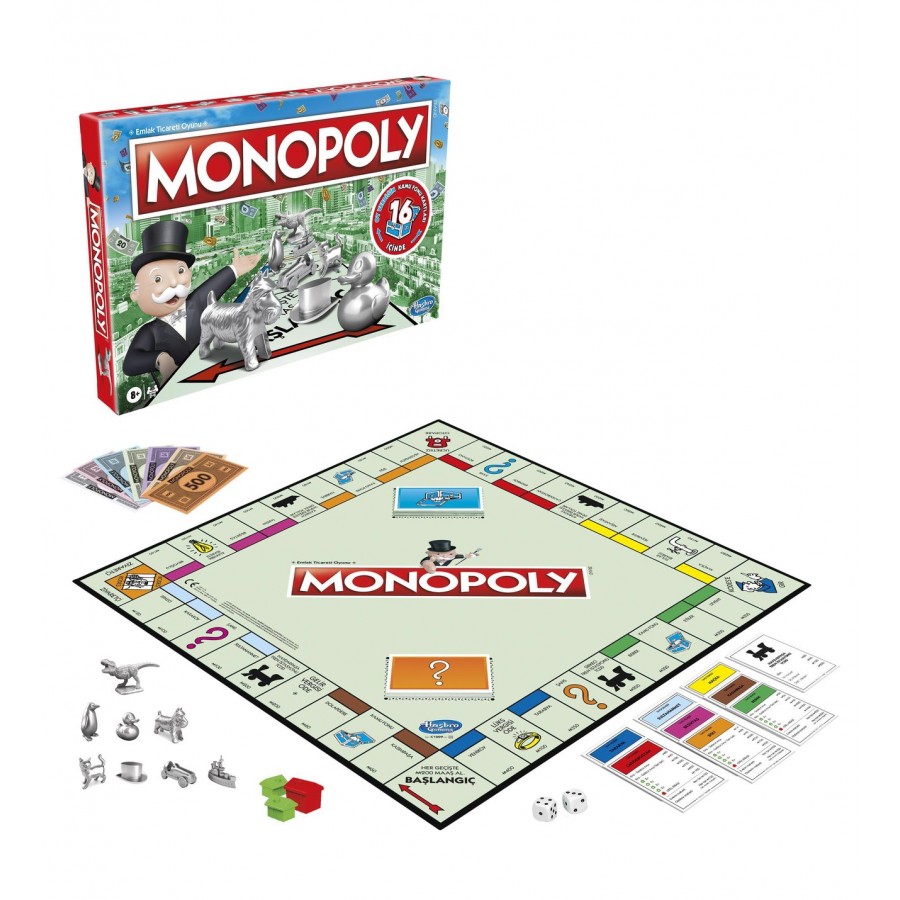 Monopoly Klasik Kutulu Oyun Hasbro
